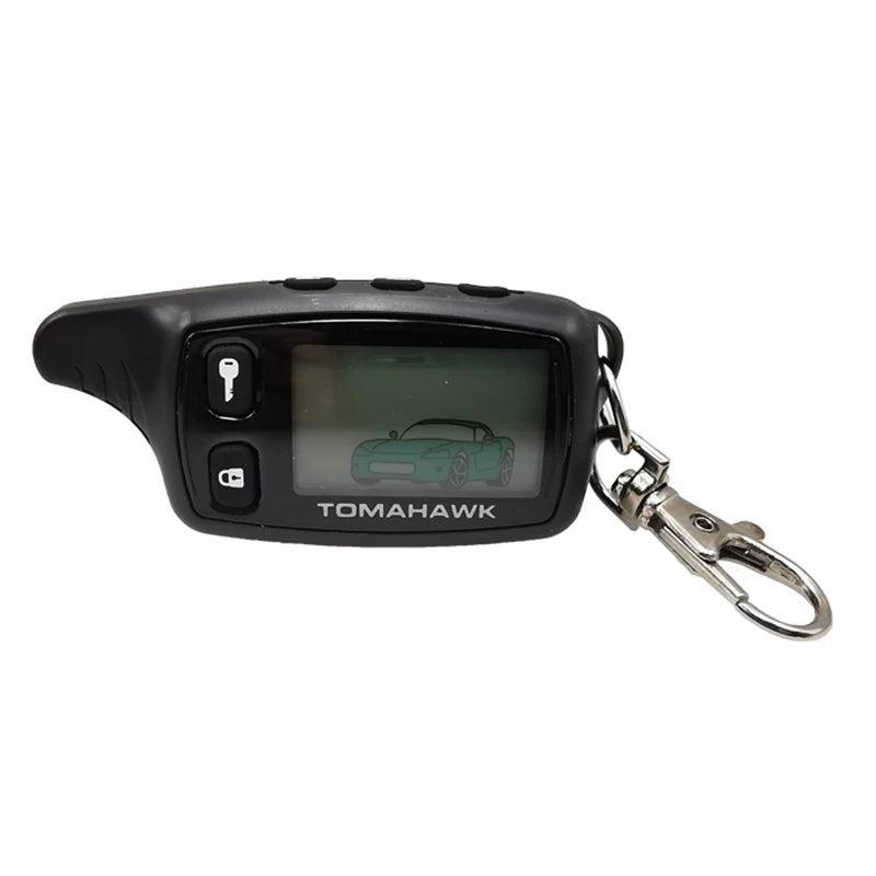 A91 LCD Remote Control For 2 Way Car Alarm Starline 91 Starter Motor Starline A91 Keychain With Alarm / LCD Body