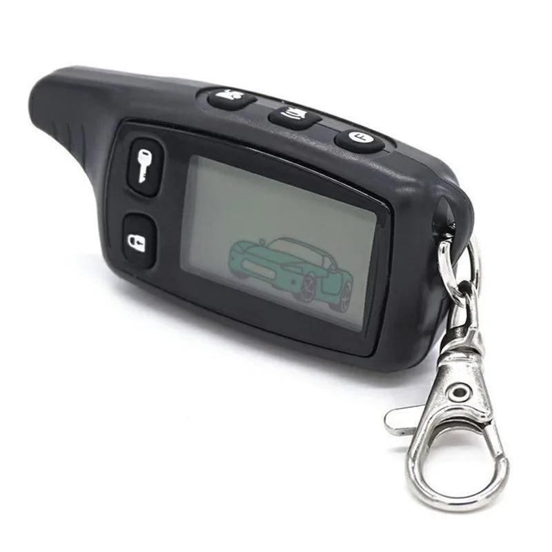 A91 LCD Remote Control For 2 Way Car Alarm Starline 91 Starter Motor Starline A91 Keychain With Alarm / LCD Body
