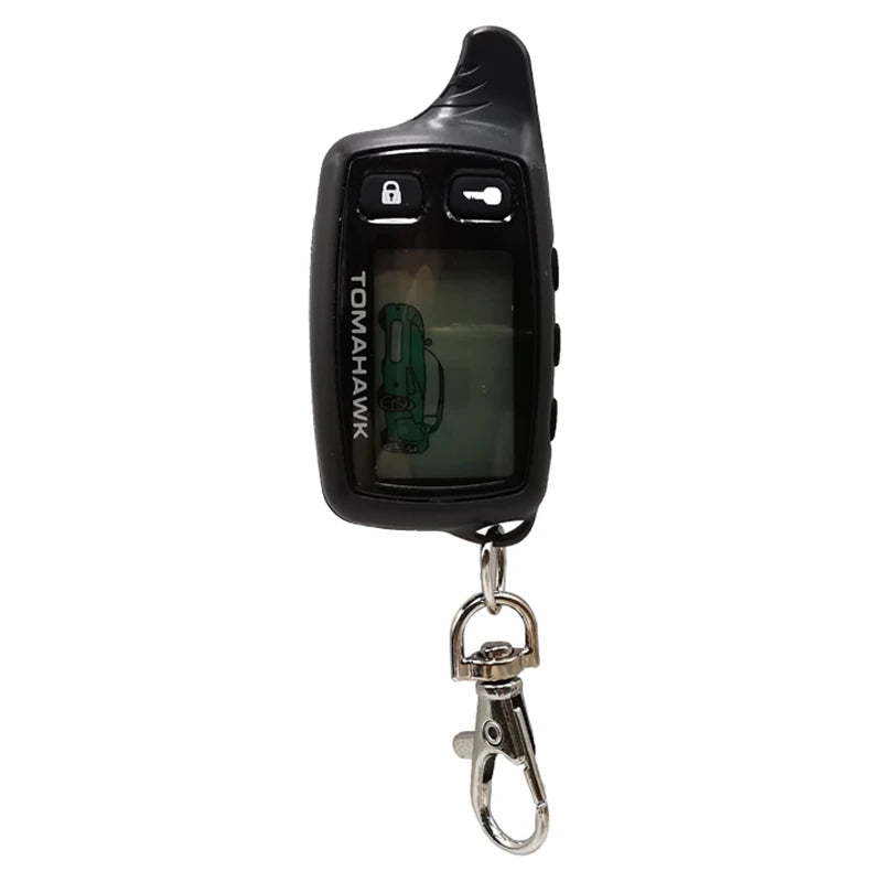 A91 LCD Remote Control For 2 Way Car Alarm Starline 91 Starter Motor Starline A91 Keychain With Alarm / LCD Body