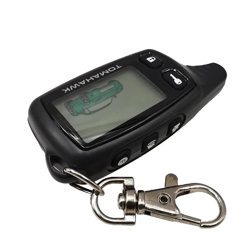 A91 LCD Remote Control For 2 Way Car Alarm Starline 91 Starter Motor Starline A91 Keychain With Alarm / LCD Body