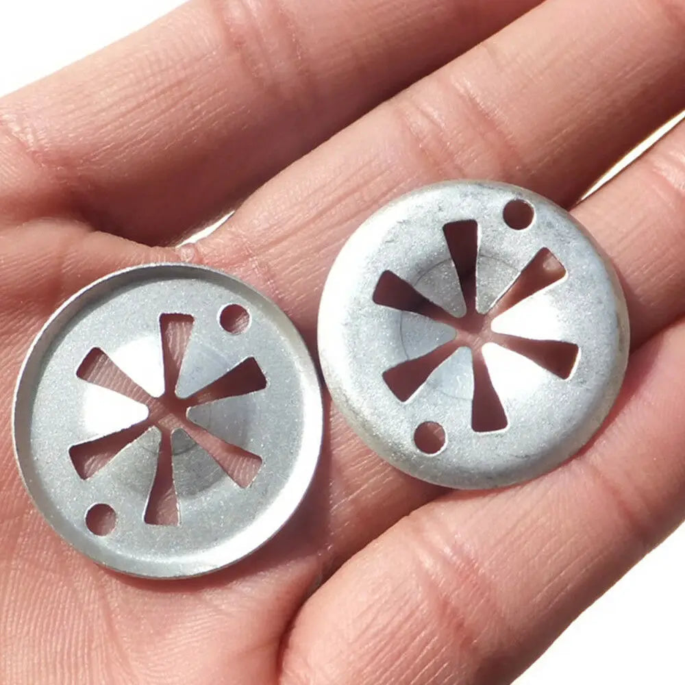 20pcs Car Seat Metal Clamping Plate Washer Cover Mounting Clips Heat Shield N903-350-04 N90335006 For Audi Ford Seat Skoda VW