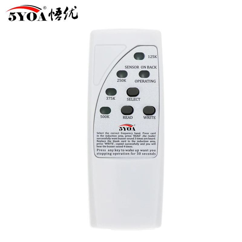 4 Frequency Rfid Card Reader Writer 125KHz Copier Duplicator ID Tags Programmer Light Indicator EM4305 T5577 Key  Keyfob