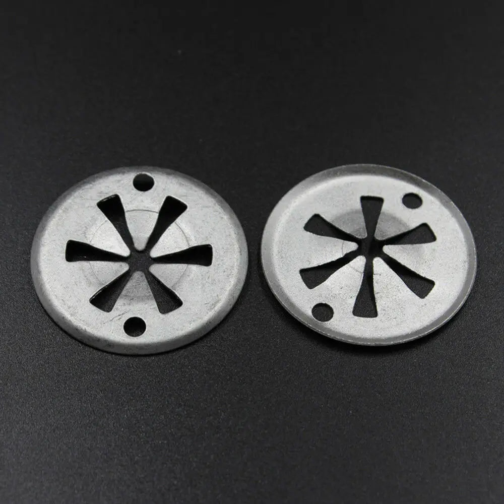 20pcs Car Seat Metal Clamping Plate Washer Cover Mounting Clips Heat Shield N903-350-04 N90335006 For Audi Ford Seat Skoda VW