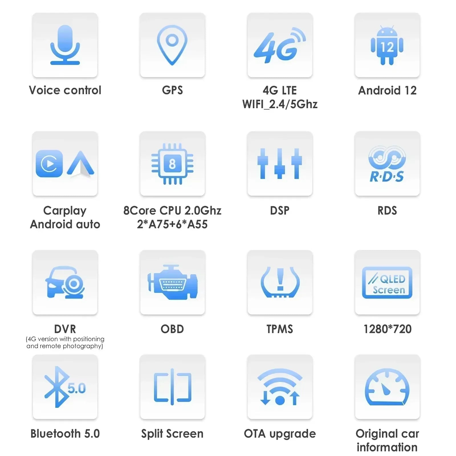 9" Hizpo 2Din Android13 Car Radio for BMW E90 E91 E92 E93 2006 - 2012 GPS Navigation RDS DSP SWC 4G BT CarPlay Autoradio