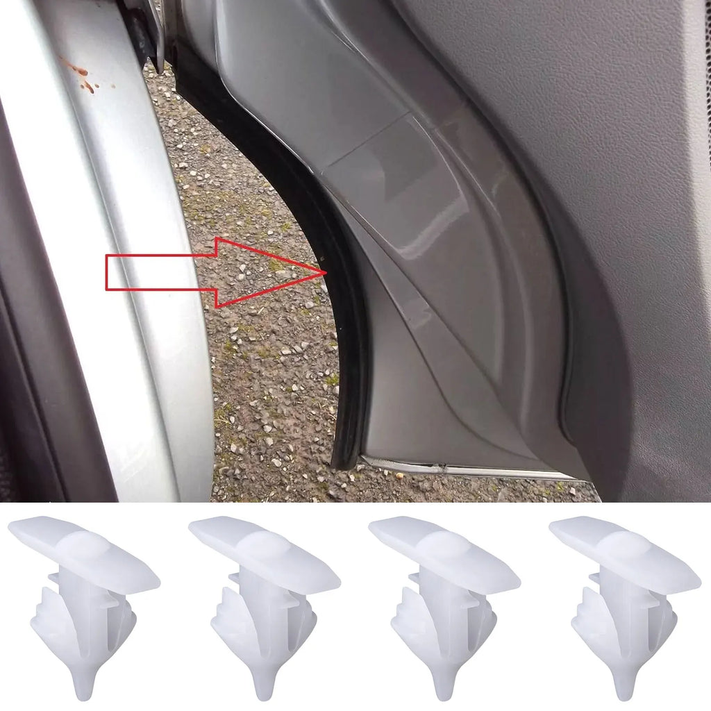 7H0837485 Interior Fastener Front Door Rubber Weatherstrip Seal Clip Retainer For VW Transporter/Caravelle T5 T6