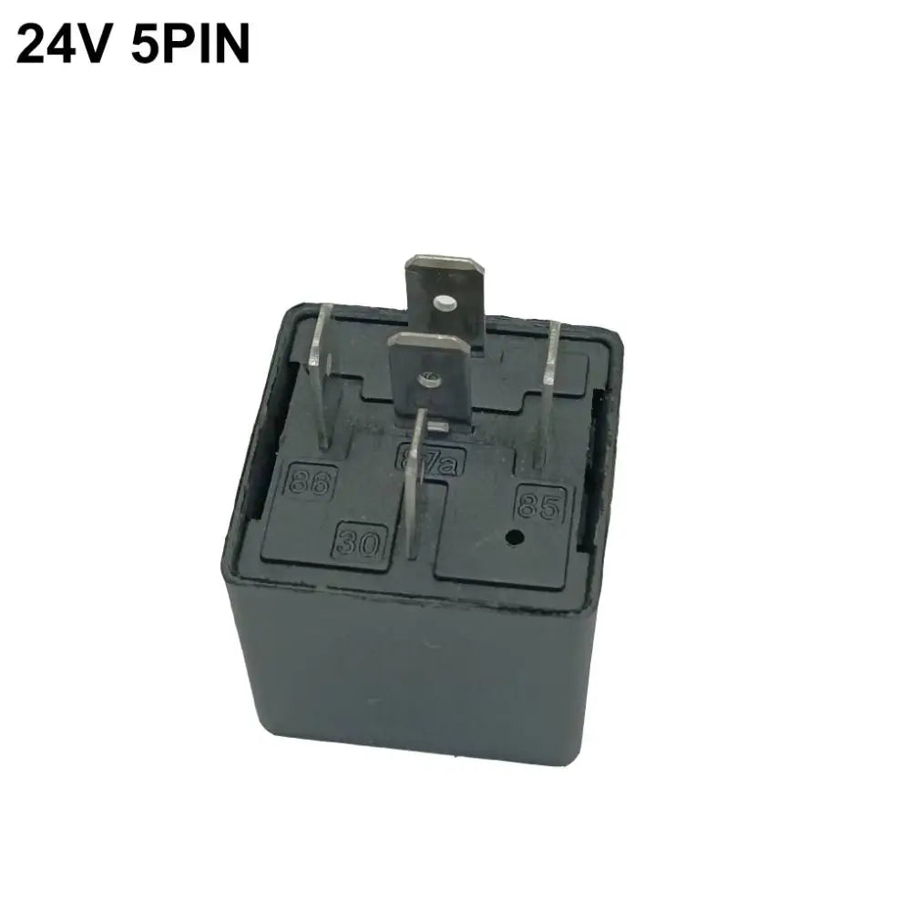 12V 24V Automotive Relay Auto Accessories High Quality 20A 40A Normally Closed Relay 5 Pin 5 Wire Car Fused Relay