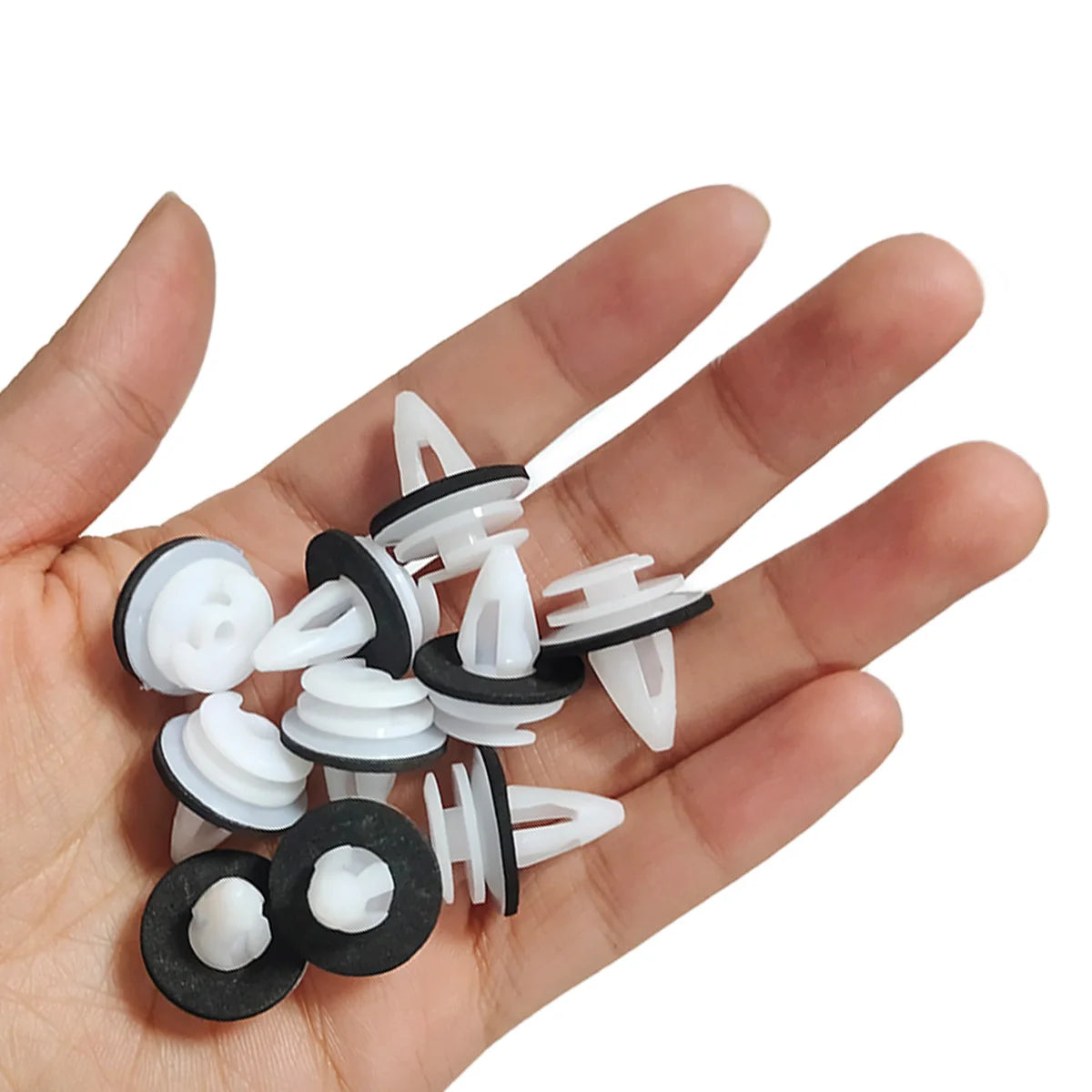 20/50Pcs Clips 9mm Hole Door Panel Clips Auto Fastener Clip for Peugeot 206 207 208 308 407 408 Accessories