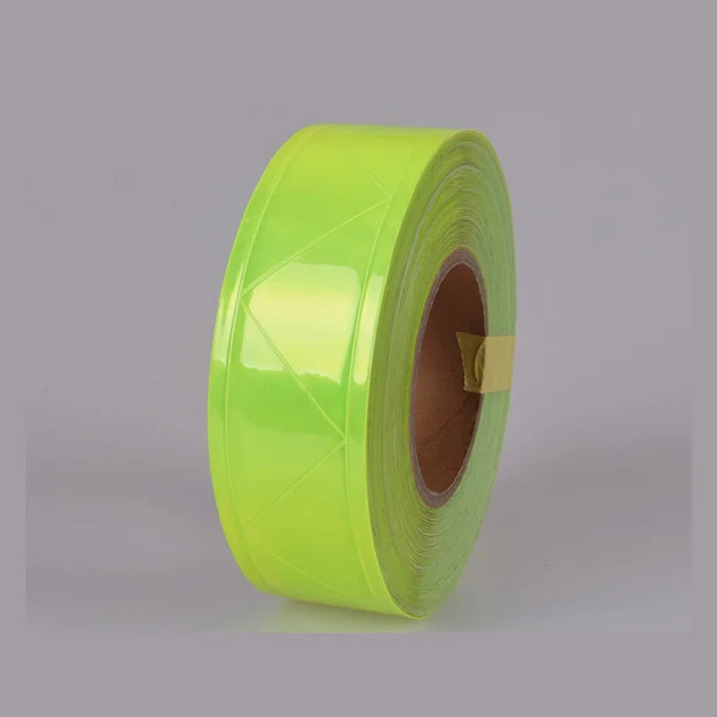 5CM*5M PVC Reflective Warning Tape Road Traffic Clothing Bag Shoes Reflective Strips Furniture Wall Decorative Film