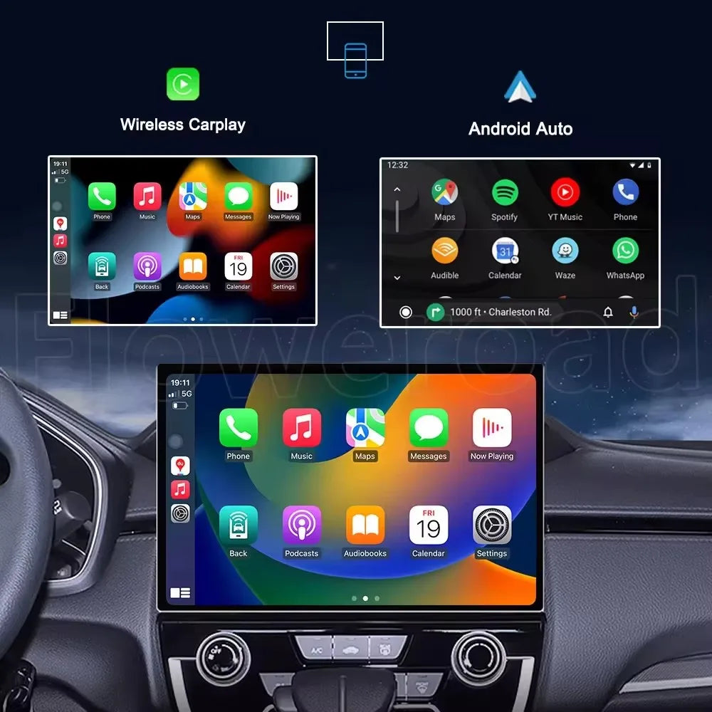 Android 15 13 Inch For Volkswagen VW Passat B6 B7 CC 2007-2015 Car Radio Multimedia Video Player Navigation GPS CarPlay