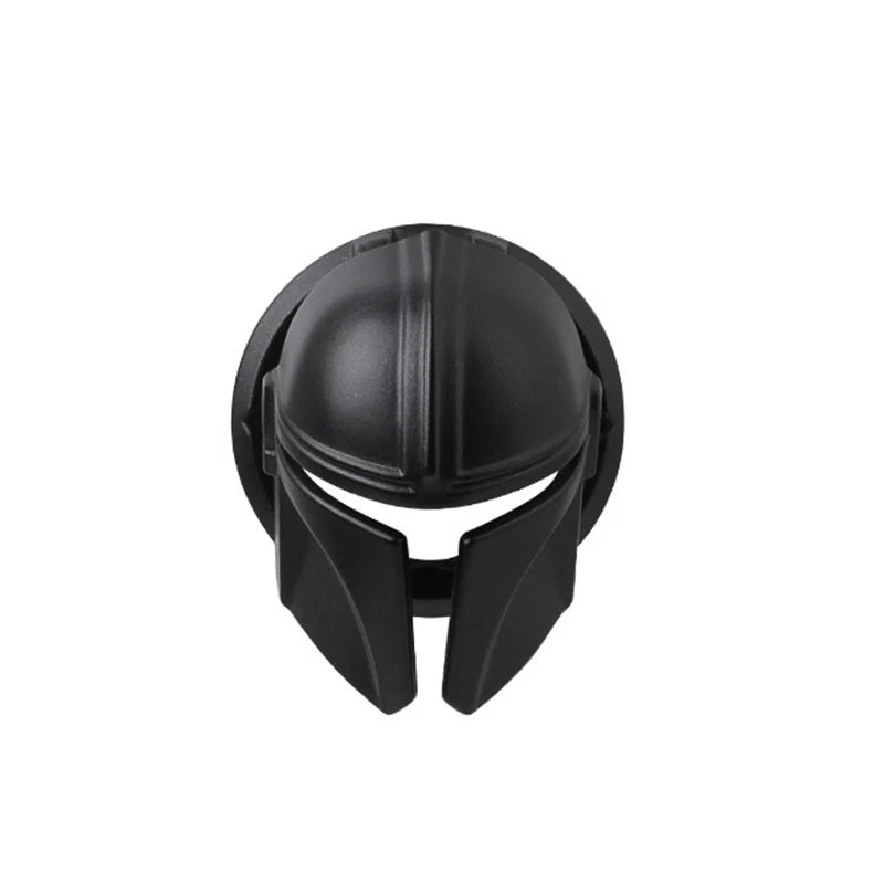 3D Mandalorian Car Engine Ignition Start Stop Push Button Switch Button Cover Sticker Auto Interior Accessories