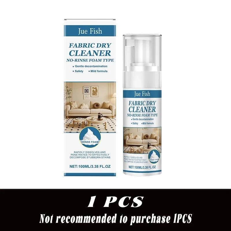 Decontamination Without Water DetergentFabric Sofa Dry Cleaning Foam Multi-function Detergent Carpet Curtain