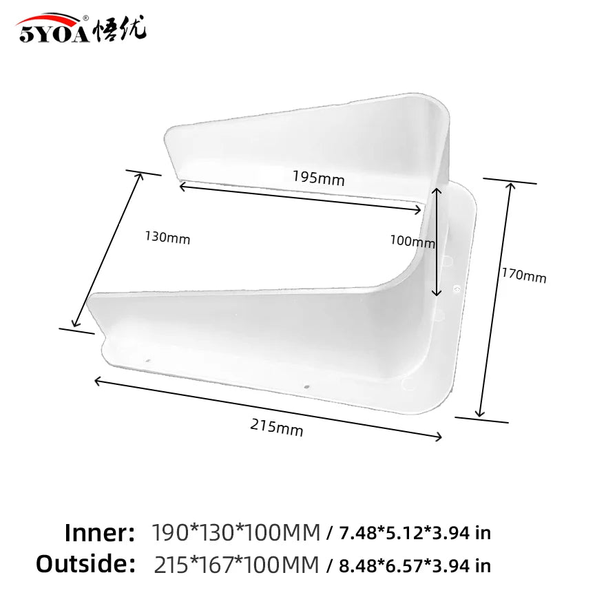 5YOA Outdoor Weatherproof Cover Waterproof Dustproof Sun Protection Shield Universal for RFID Keypad Fingerprint Access Control