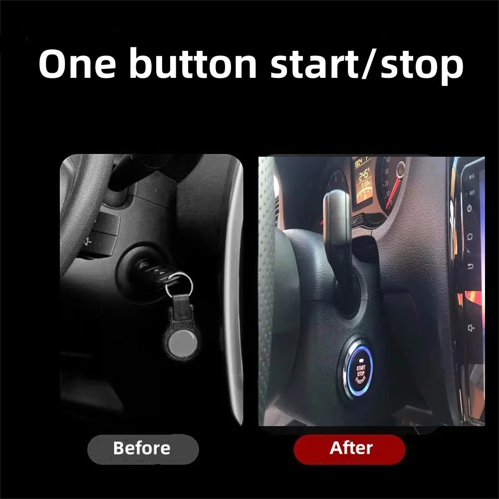 Car Alarm keyless entry start Systems Remote Central Door Lock Keyless System Auto Car SUV Anti-theft Tunning parts PKE
