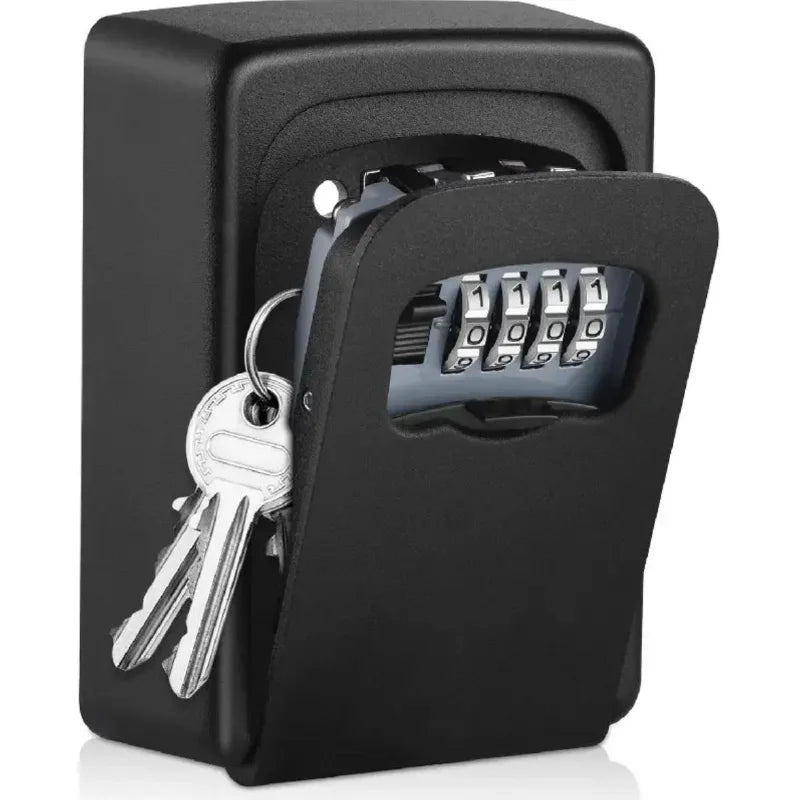 1pc Ultra-Secure Flip Top Key Safe Box,expensive all-metal Key Storage with Combination Access for Home,Emergency