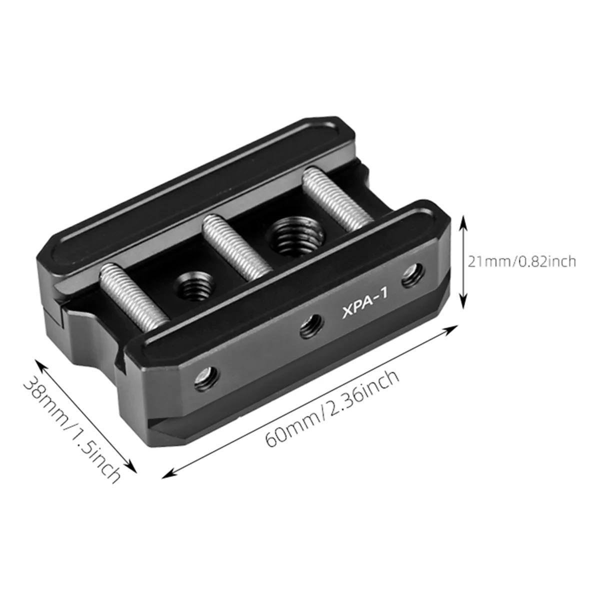 A03R Picatinny Arca Plate Picatinny Convert to ARCA Quick Release Plate Rail Hunting Tripod Dovetail Mount Adapter