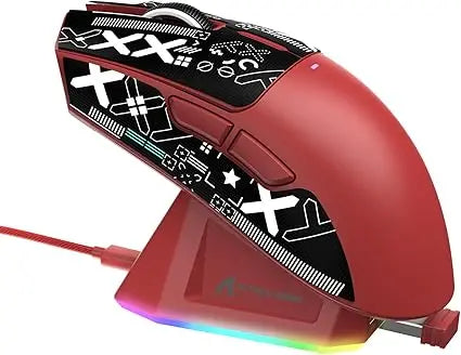 ATTACK SHARK X11 Gaming Mouse with Magnetic Charging Dock, PAW3311 Gaming Sensor, 22000 DPI
