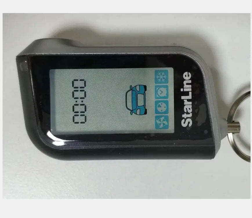 5PCS/lot A93 Vertical LCD Remote Control Keychain for Starline A93 Two Way Car Burglar Alarm System Key Fob