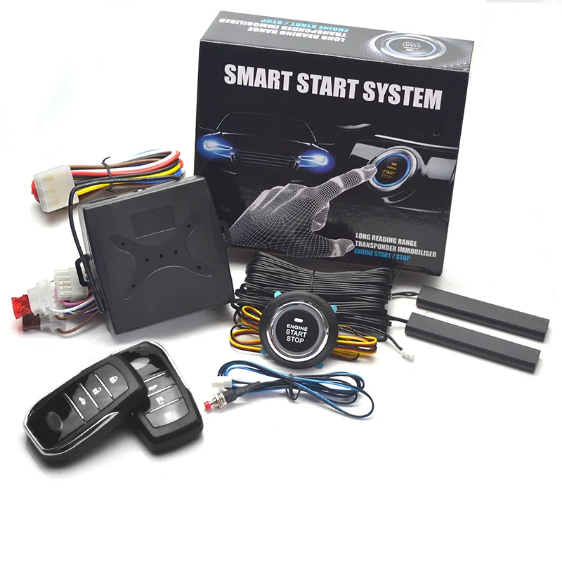 Car Alarm keyless entry start Systems Remote Central Door Lock Keyless System Auto Car SUV Anti-theft Tunning parts PKE