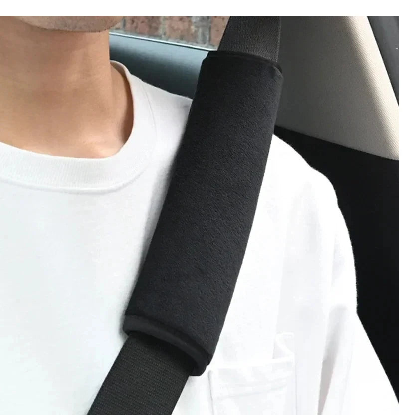 2pc Universal Car Safety Belt Cover Adjustable Seat Belt Cover Shoulder Strap Covers Car Shoulder Protector Pad Auto Accessories