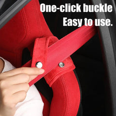 1 Pair Car Seat Belt Protective Cover Safety Seat Belt Holder For Honda 11th Civic FL5 Car Interior Accessories