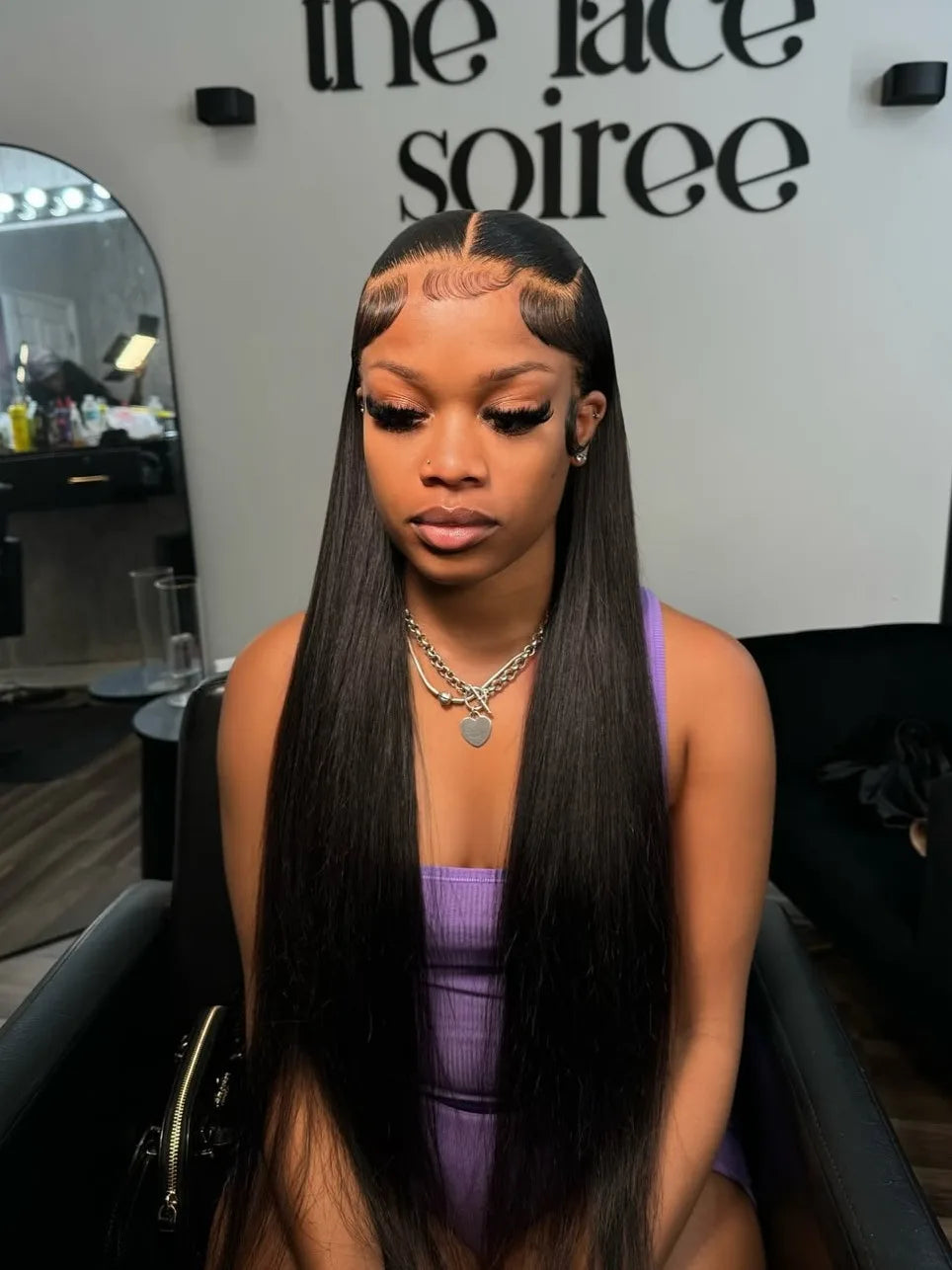 40 44 Inch HD Lace Front Wig Pre Plucked Brazilian Bone Straight Human Hair Wig Transparent 13X4 13X6 Lace Frontal Wig For Women