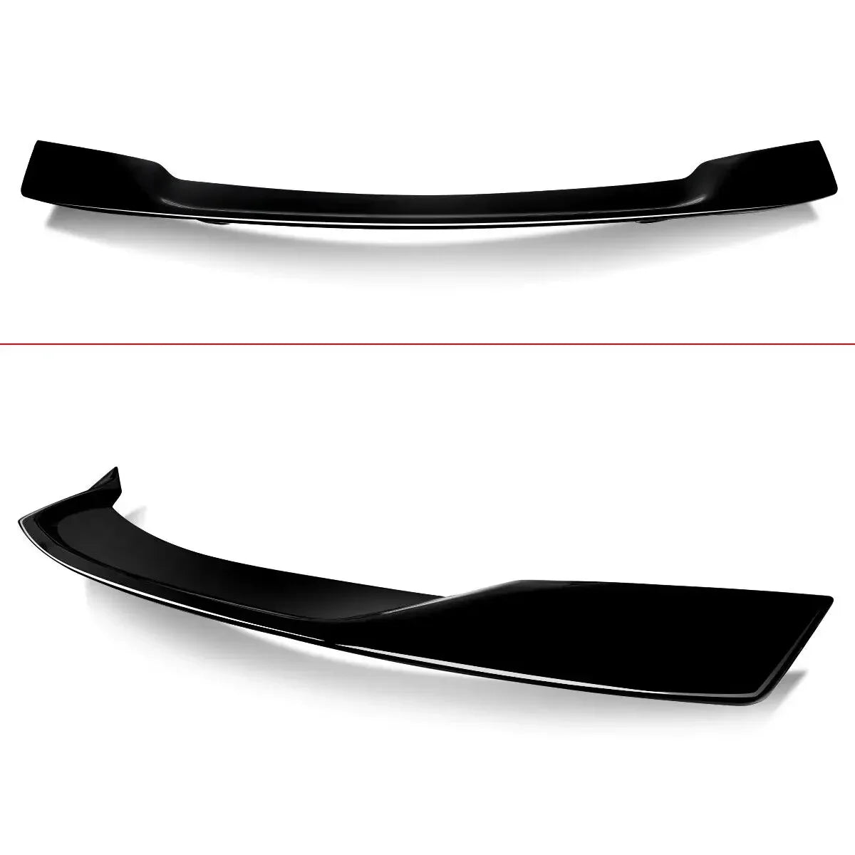 Duckbill RT Style Trunk Spoiler Lip Gloss Black For 2008-2014 Mercedes Benz W204