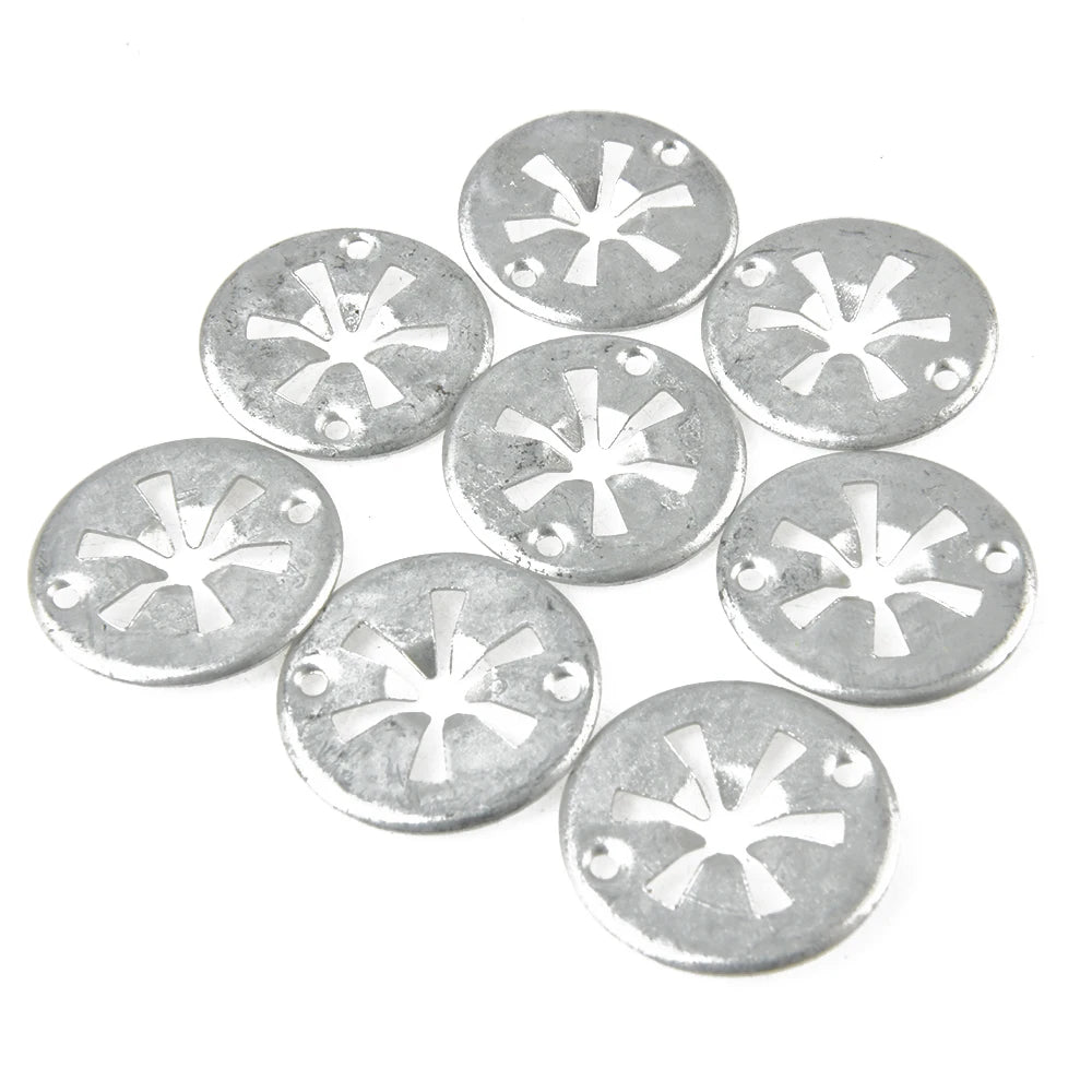 Car Seat Metal Clamping Plate Washer Cover Mounting Clips Heat Shield Insulation Gasket Pad Fixing Buckle For Audi Ford Skoda VW