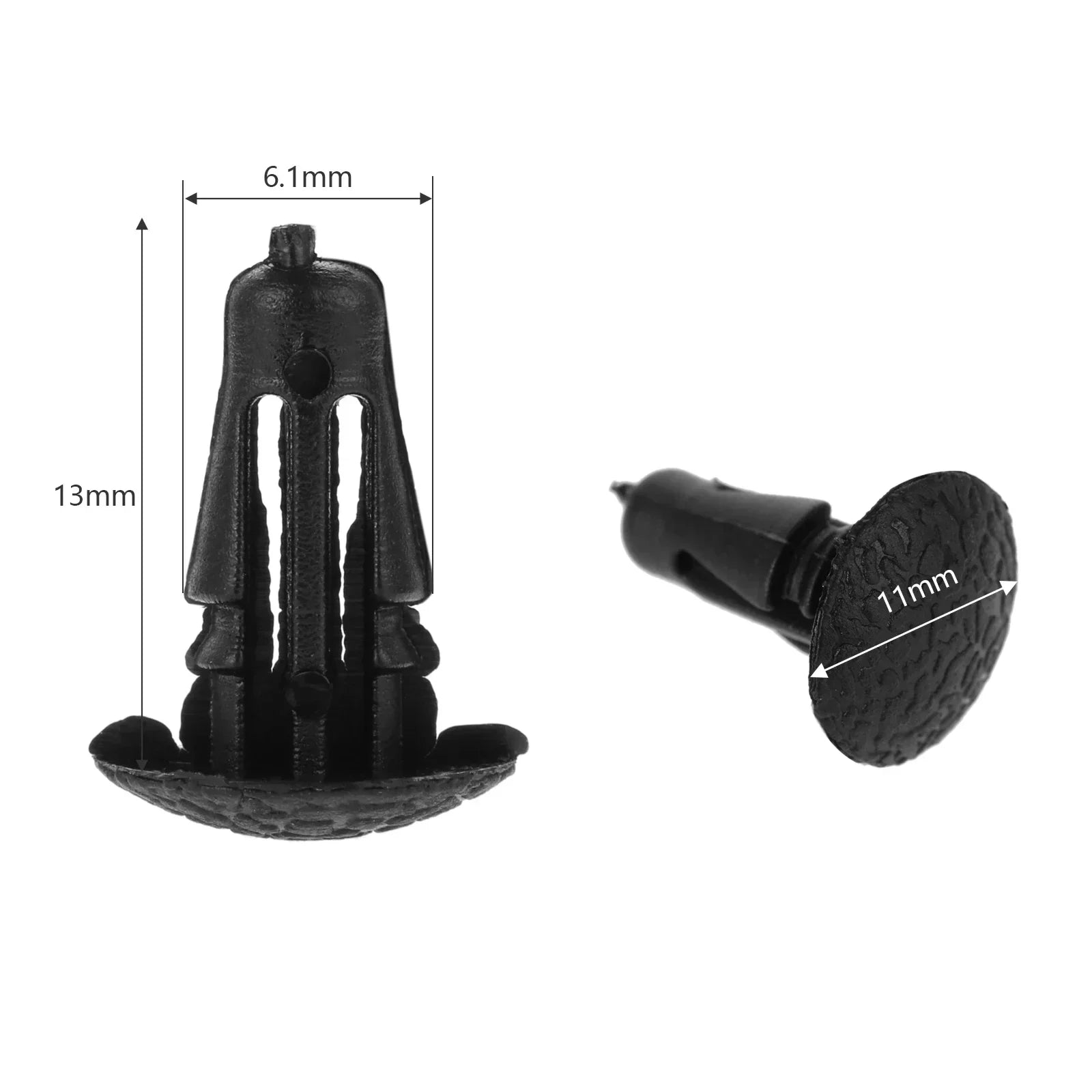 15PCS Door Rubber Seal Strip Clamp Plastic Fastener For Nissan Teana Sylphy Tiida,Geniss,Livina,Qashqai X-trail