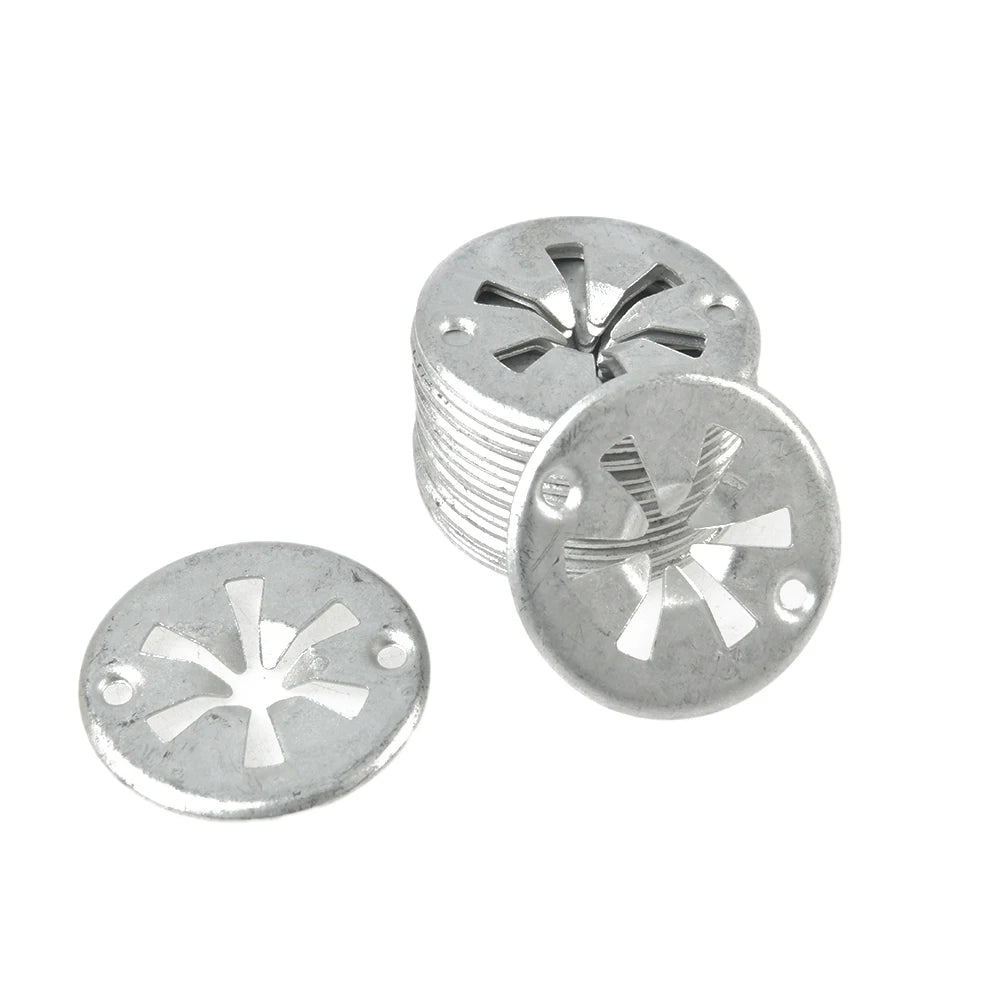 Car Seat Metal Clamping Plate Washer Cover Mounting Clips Heat Shield Insulation Gasket Pad Fixing Buckle For Audi Ford Skoda VW