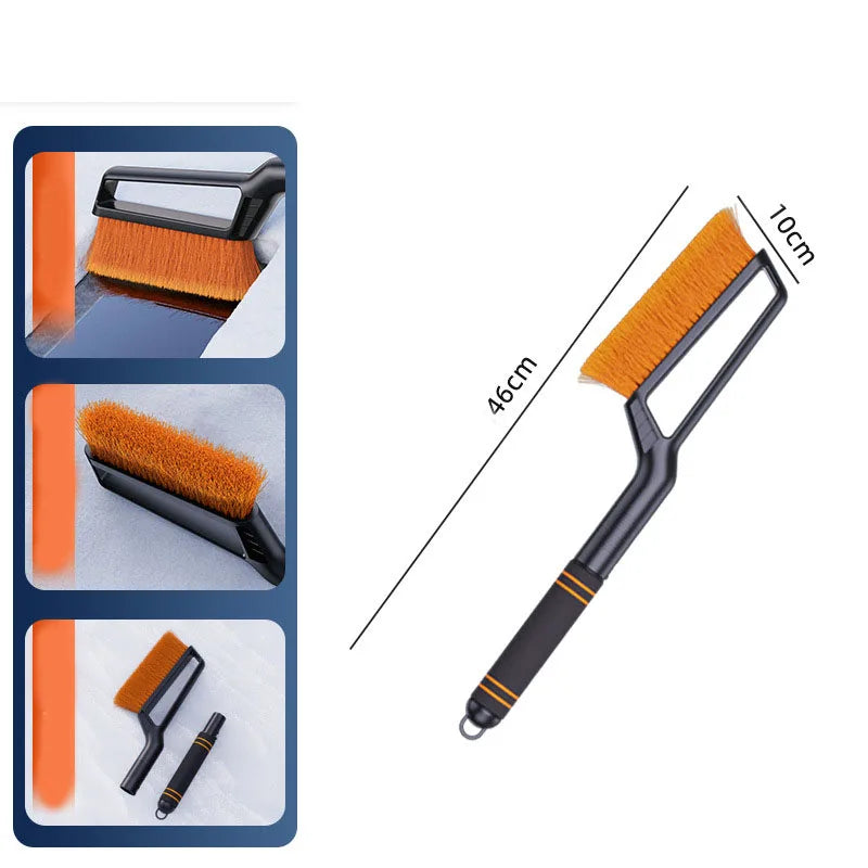 2 in 1 Multi-Functional Car Snow Removable Brush Winter Car Ice Shovel Extendable Ice Scraper Car Cleaning & Maintenance Tools