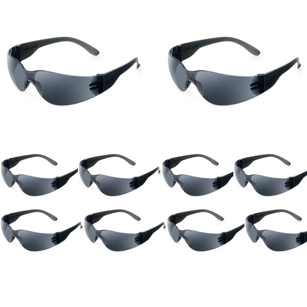 Anti-Fog Clear Safety Glasses Protective Eyewear For Men Women Scratch & Impact Resistant Eye Protection For Work, Lab(10pcs)