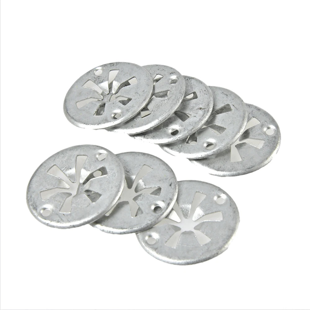 Car Seat Metal Clamping Plate Washer Cover Mounting Clips Heat Shield Insulation Gasket Pad Fixing Buckle For Audi Ford Skoda VW