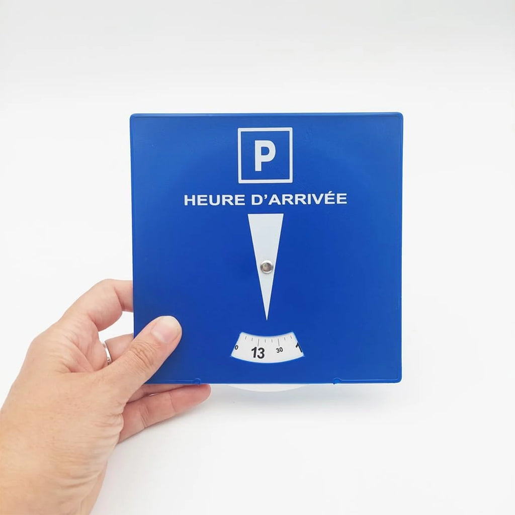 1Pcs or 2Pcs Blue Parking Disc Paper Parking Permits with 'P' Symbol And Measurement Markings for Vehicle Parking Permit Discs