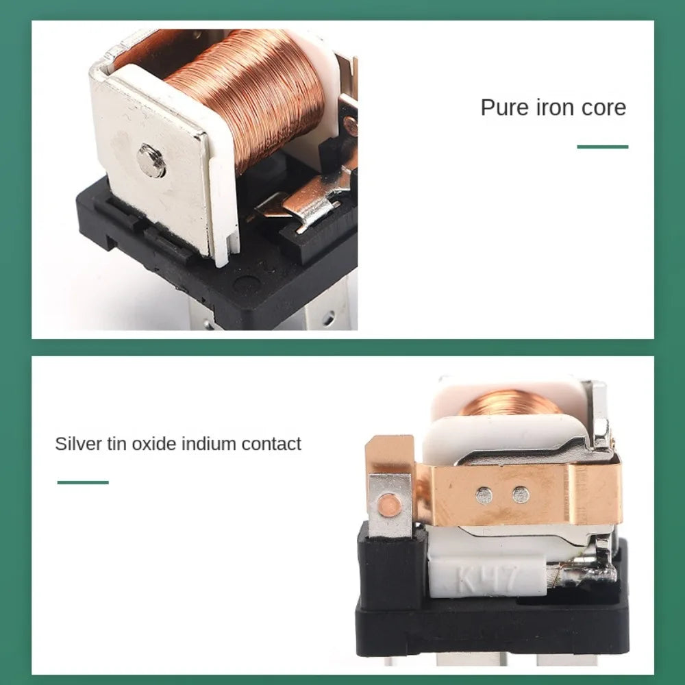 12V 24V Automotive Relay Auto Accessories High Quality 20A 40A Normally Closed Relay 5 Pin 5 Wire Car Fused Relay