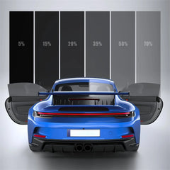 1 Roll 50cm X 3m 1/5/15/25/35 Percent VLT Window Tint Film Glass Sticker Sun Shade Film for Car  UV Protector foils Sticker Film