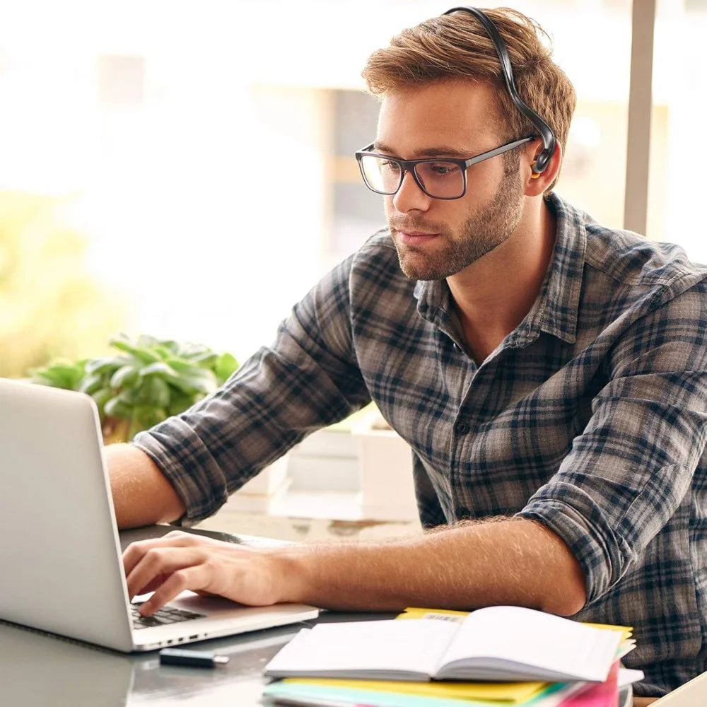 Banded Ear Plugs Band Earplugs Silicone Banded Hearing Protection and Replacement Earplugs Inner-Aural Ear Plugs for Sleeping