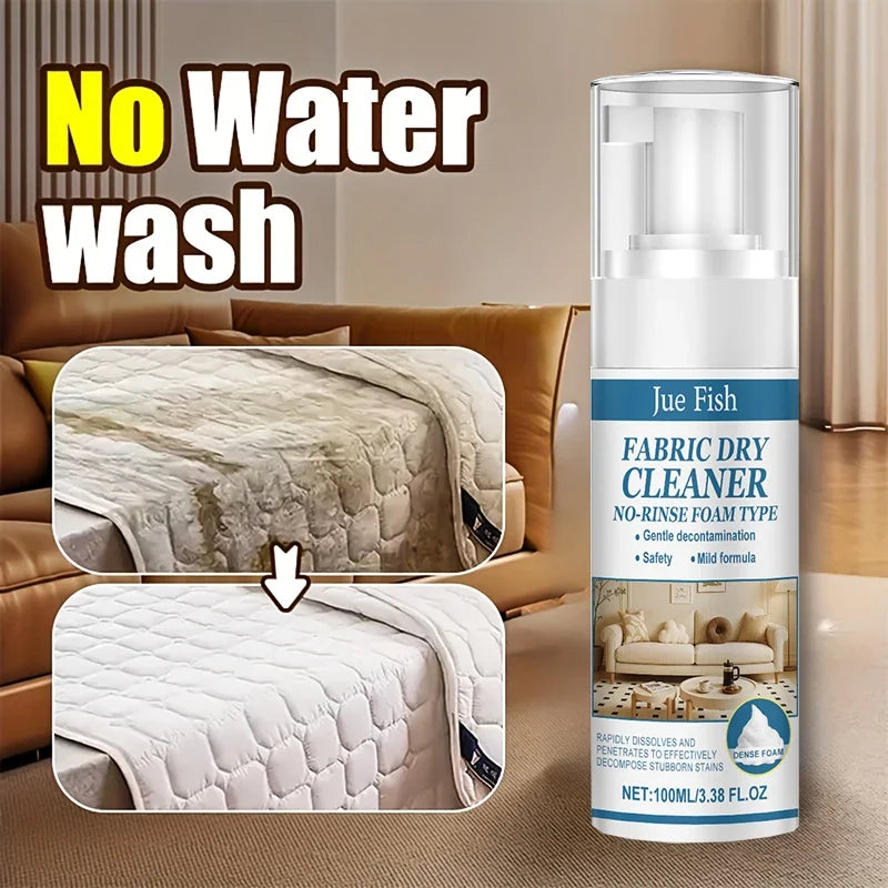Decontamination Without Water DetergentFabric Sofa Dry Cleaning Foam Multi-function Detergent Carpet Curtain