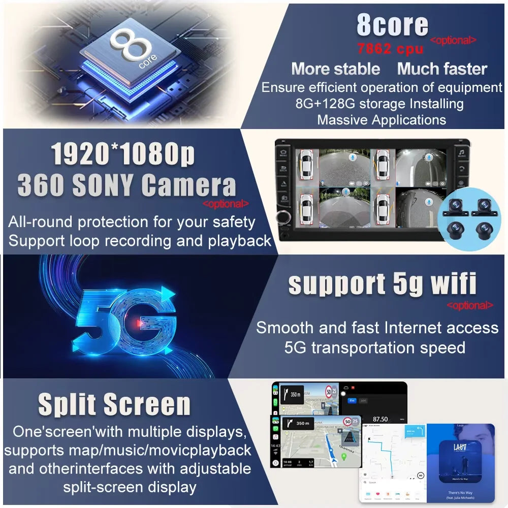 Android 15 Car Radio For Volvo XC90 C 2002 2003 2004 -  2014 QLED Multimedia Video Player GPS Stereo CarPlay Head Unit