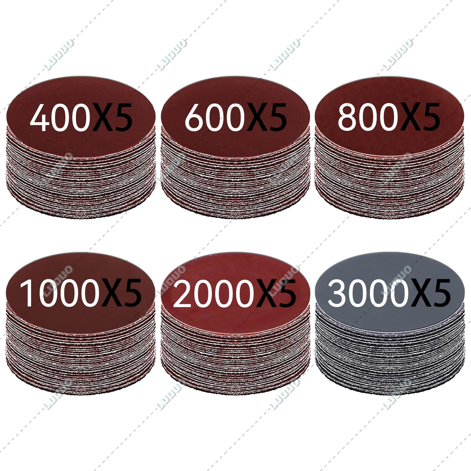 Car Detailing Headlight Restoration Sponge For Auto Polishing Waxing Washing Cleaning Wool Pad Backing Plate Sandpaper Kit