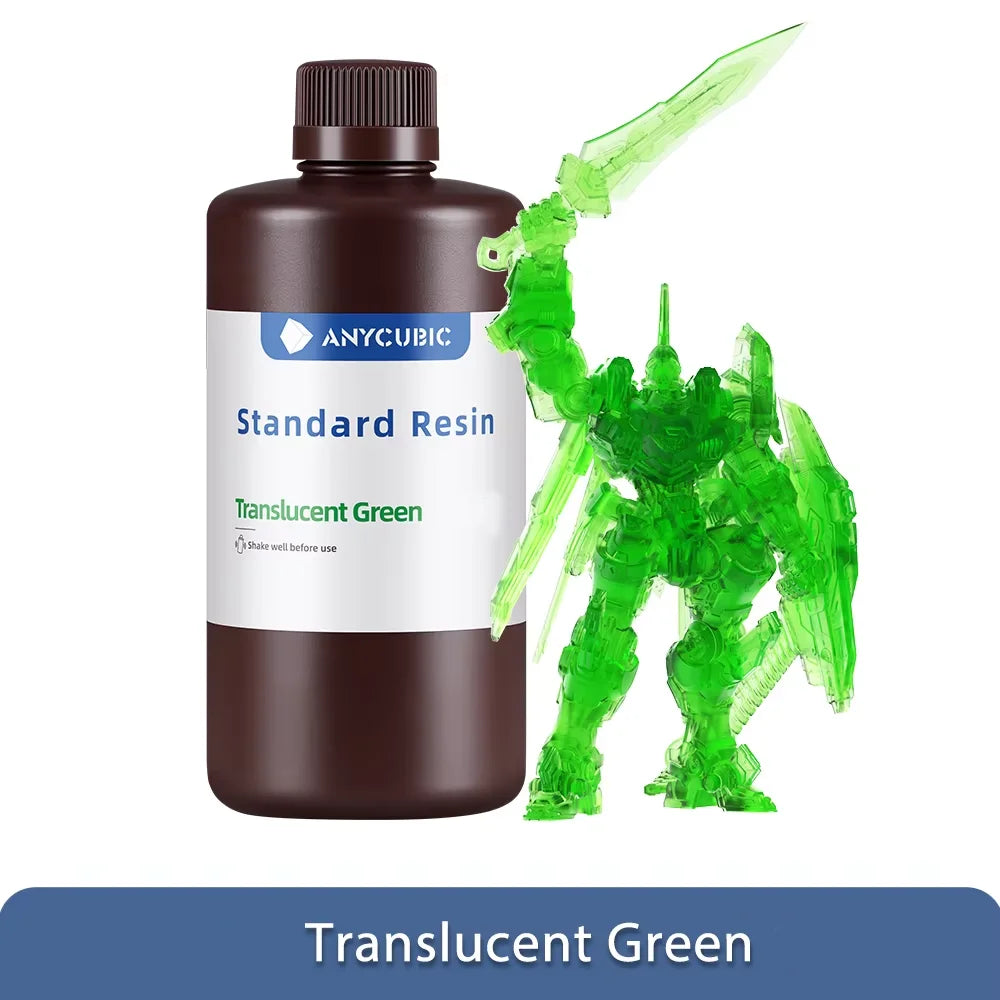 10kg ANYCUBIC 405nm Standard Resin UV Resin For Photon 3D Printer High Precision UV Photopolymer Resin Printing Material
