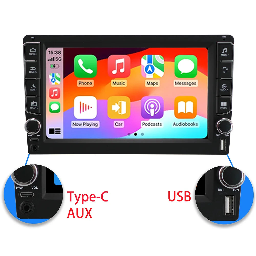 Android 15 Car Radio For Volvo XC90 C 2002 2003 2004 -  2014 QLED Multimedia Video Player GPS Stereo CarPlay Head Unit