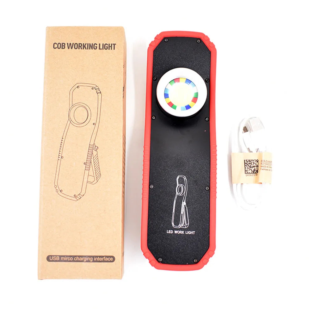 Car Detailing Tools Car Paint Checking Color Match Scan Swirl Finder Grip Work Light Magnetic Lamp USB LED Paint Finish