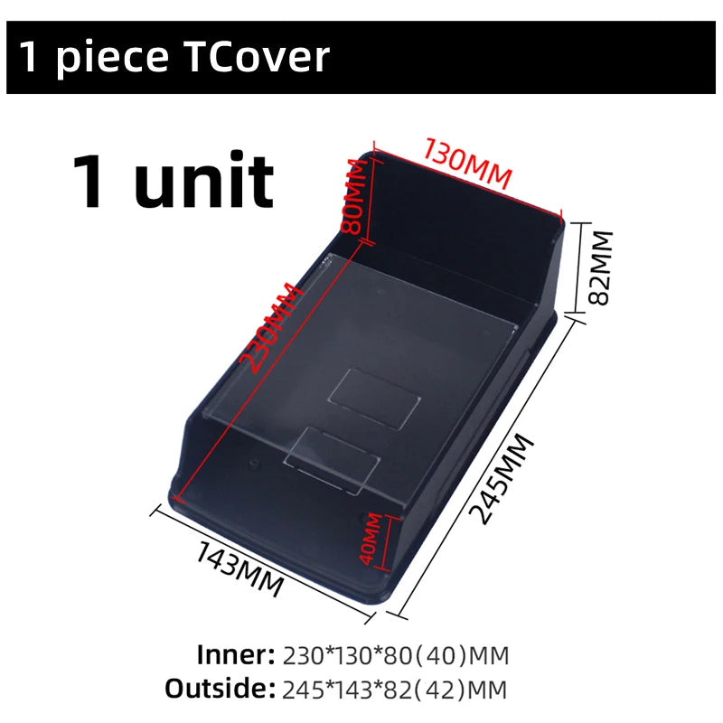 5YOA Outdoor Weatherproof Cover Waterproof Dustproof Sun Protection Shield Universal for RFID Keypad Fingerprint Access Control