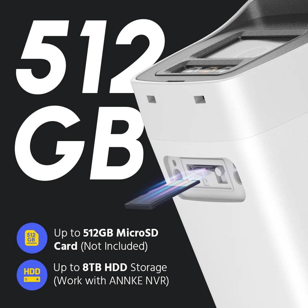 ANNKE 12MP POE Video Surveillance System 8CH NVR 12MP Security Cameras CCTV Kit Audio Recording Ip camera Color/IR Night Vision