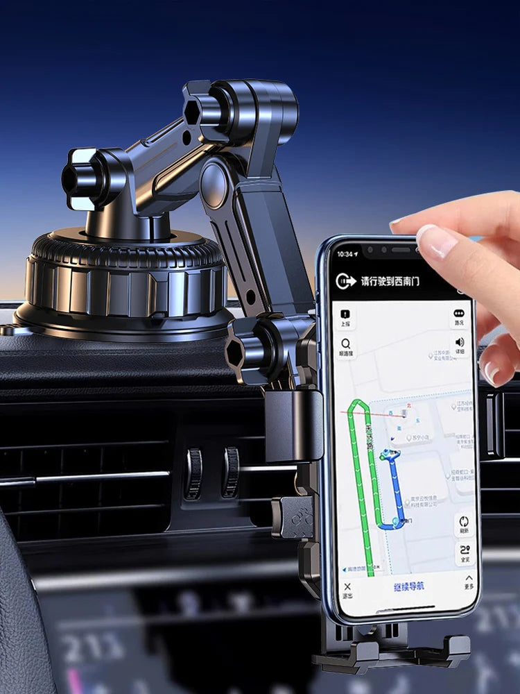 Cell Phone Holder Car Windshield/Dashboard/Window Car Phone Holder Mount Suction Cup Phone Mount for Car Truck Compatible