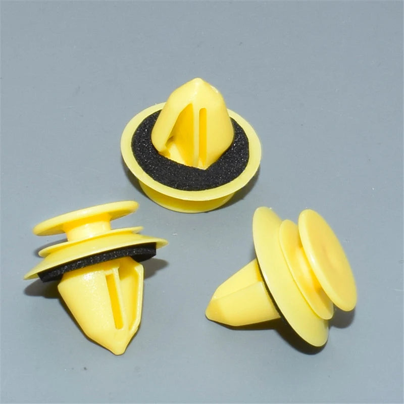 25Pcs Car Door Panel Clips Hole With Seal Ring Plastic Rivets Fastener Push Clip For For Mercedes-Benz W164 W251 Car Accessories