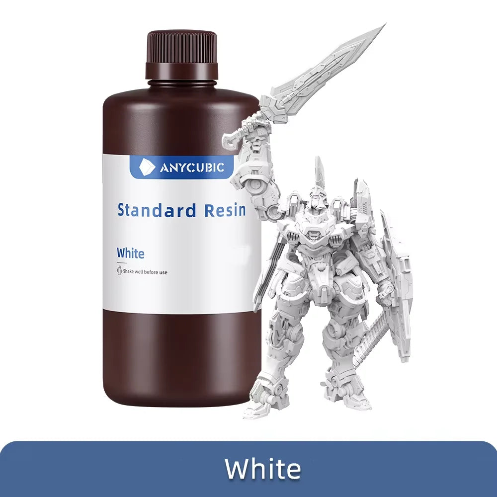 10kg ANYCUBIC 405nm Standard Resin UV Resin For Photon 3D Printer High Precision UV Photopolymer Resin Printing Material