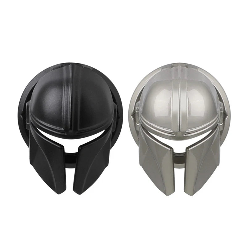 3D Mandalorian Car Engine Ignition Start Stop Push Button Switch Button Cover Sticker Auto Interior Accessories