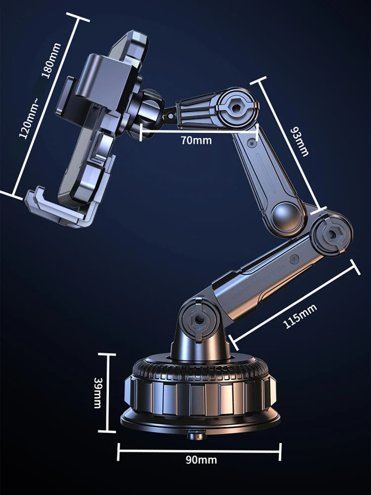 Cell Phone Holder Car Windshield/Dashboard/Window Car Phone Holder Mount Suction Cup Phone Mount for Car Truck Compatible