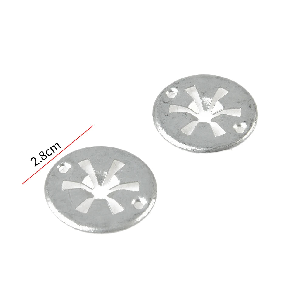 Car Seat Metal Clamping Plate Washer Cover Mounting Clips Heat Shield Insulation Gasket Pad Fixing Buckle For Audi Ford Skoda VW